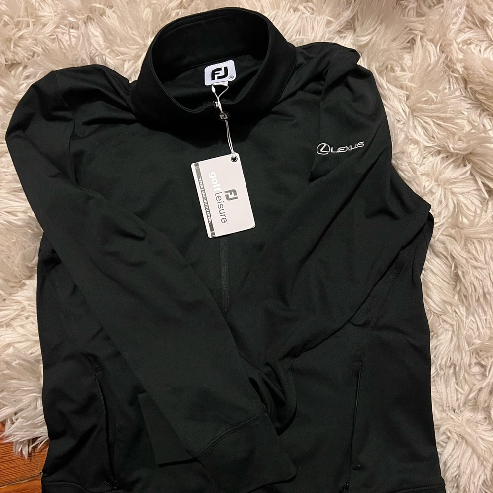FOOTJOY Black Womens Longsleeve Golf Jacket. Sz.M.